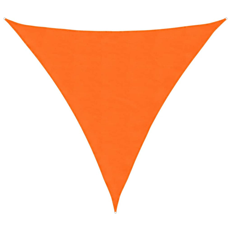 Vidaxl zonnescherm driehoekig 4,5x4,5x4,5 m oxford stof oranje