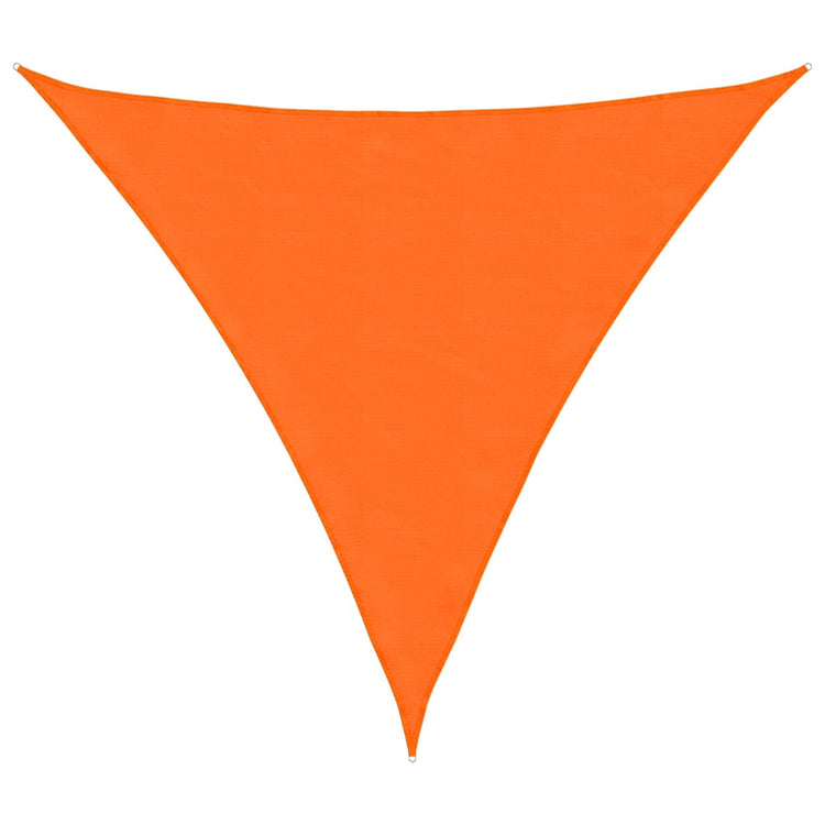 Vidaxl zonnescherm driehoekig 5x5x5 m oxford stof oranje