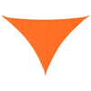 Vidaxl zonnescherm driehoekig 4x5x6,4 m oxford stof oranje