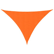 Vidaxl zonnescherm driehoekig 4x5x6,4 m oxford stof oranje - afbeelding 2