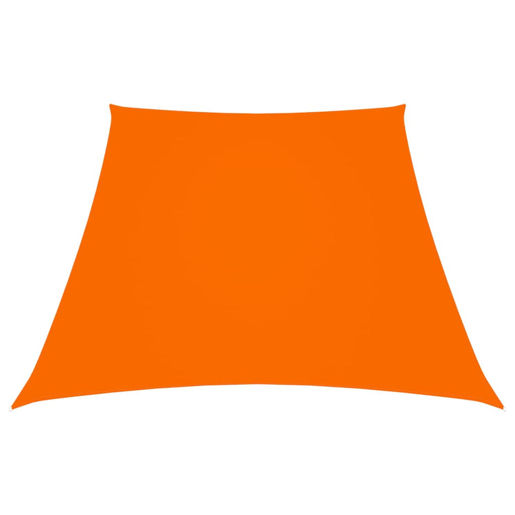 VidaXL Zonnezeil trapezium 2 4x3 m oxford stof oranje