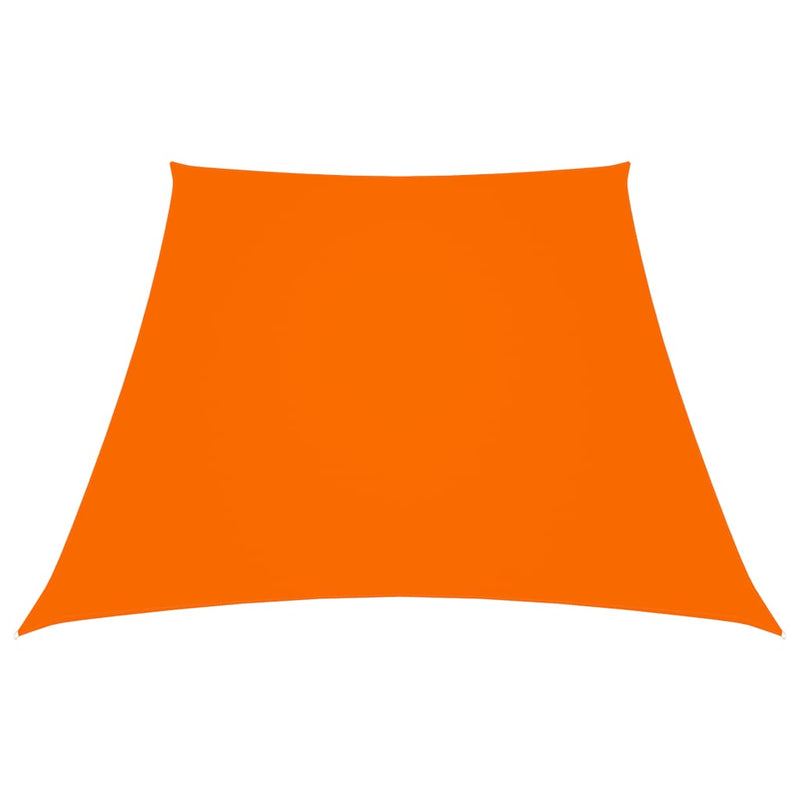 VidaXL Zonnezeil trapezium 2 4x3 m oxford stof oranje