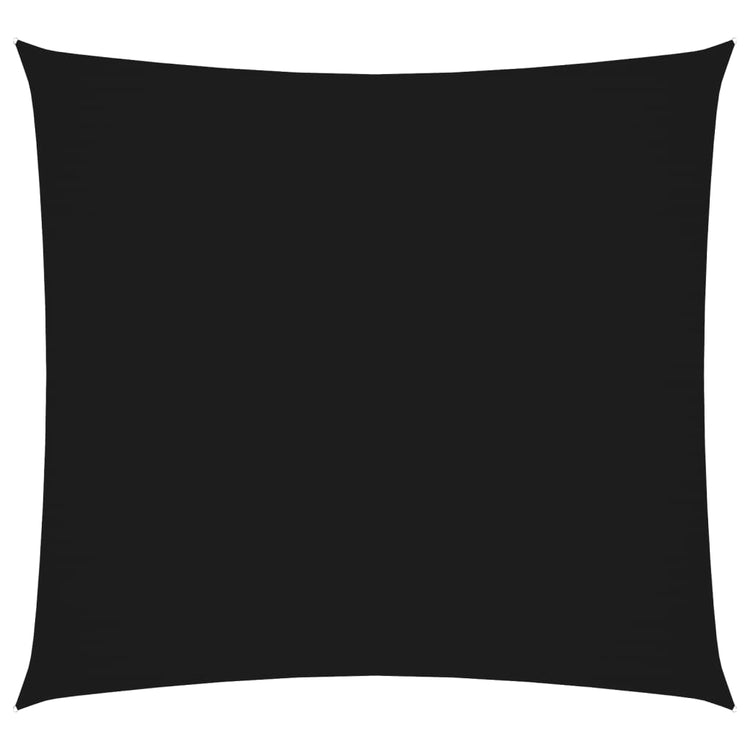 Vidaxl zonnescherm vierkant 3,6x3,6 m oxford stof zwart