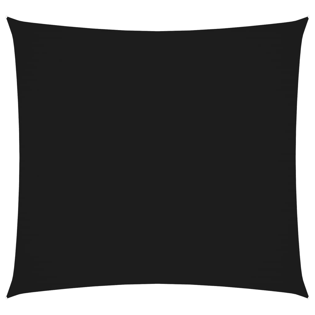 Vidaxl zonnescherm vierkant 4x4 m oxford stof zwart