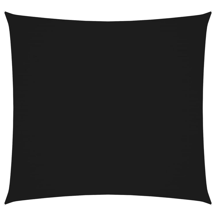 Vidaxl zonnescherm vierkant 6x6 m oxford stof zwart