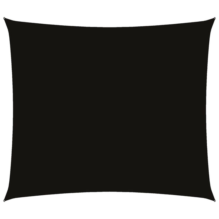 Vidaxl zonnescherm rechthoekig 2x2,5 m oxford stof zwart