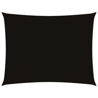 Vidaxl zonnescherm rechthoekig 2x3 m oxford stof zwart