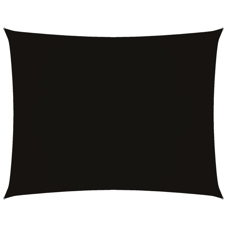 Vidaxl zonnescherm rechthoekig 2x3 m oxford stof zwart