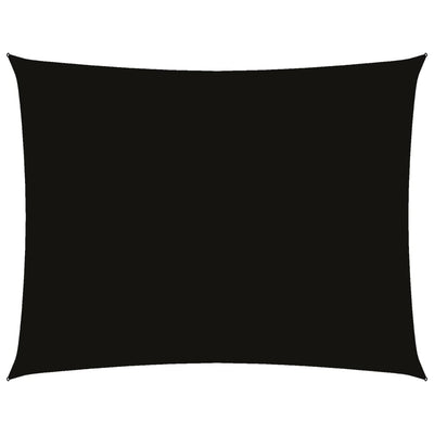 Vidaxl zonnescherm rechthoekig 2x3,5 m oxford stof zwart