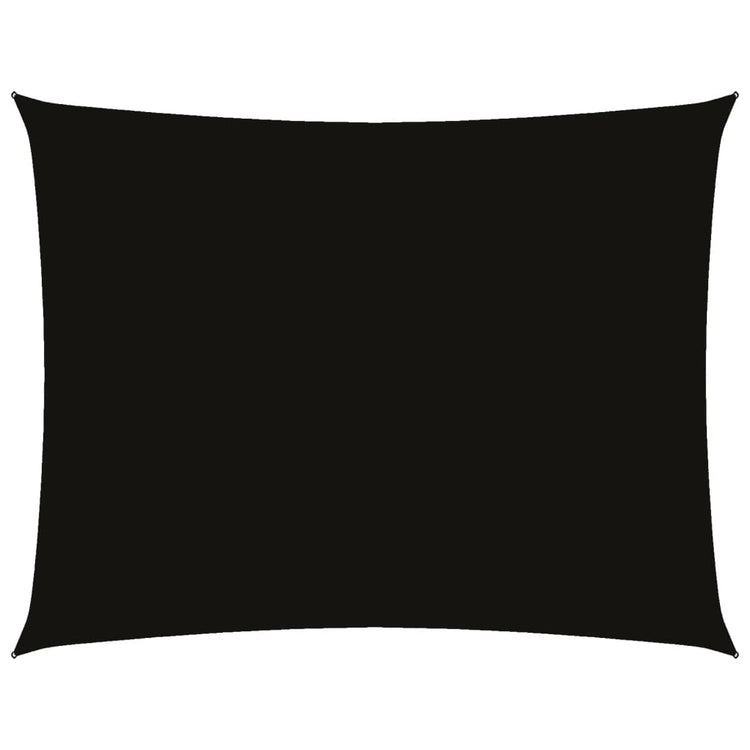 Vidaxl zonnescherm rechthoekig 2x3,5 m oxford stof zwart