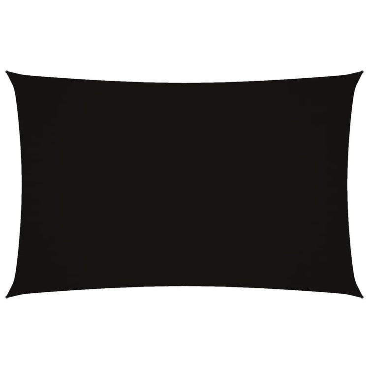 Vidaxl zonnescherm rechthoekig 2x5 m oxford stof zwart