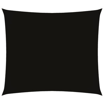 Vidaxl zonnescherm rechthoekig 2,5x3 m oxford stof zwart