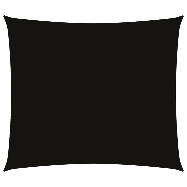 Vidaxl zonnescherm rechthoekig 2,5x3 m oxford stof zwart