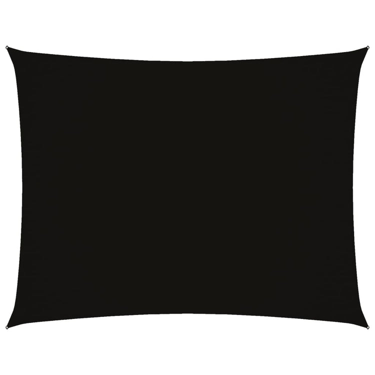 Vidaxl zonnescherm rechthoekig 2,5x4 m oxford stof zwart