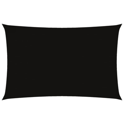 Vidaxl zonnescherm rechthoekig 2,5x5 m oxford stof zwart