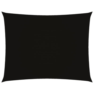 Vidaxl zonnescherm rechthoekig 3x4,5 m oxford stof zwart