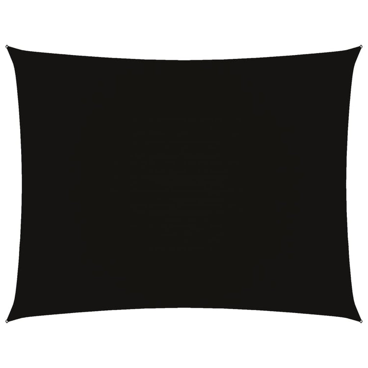 Vidaxl zonnescherm rechthoekig 3x4,5 m oxford stof zwart