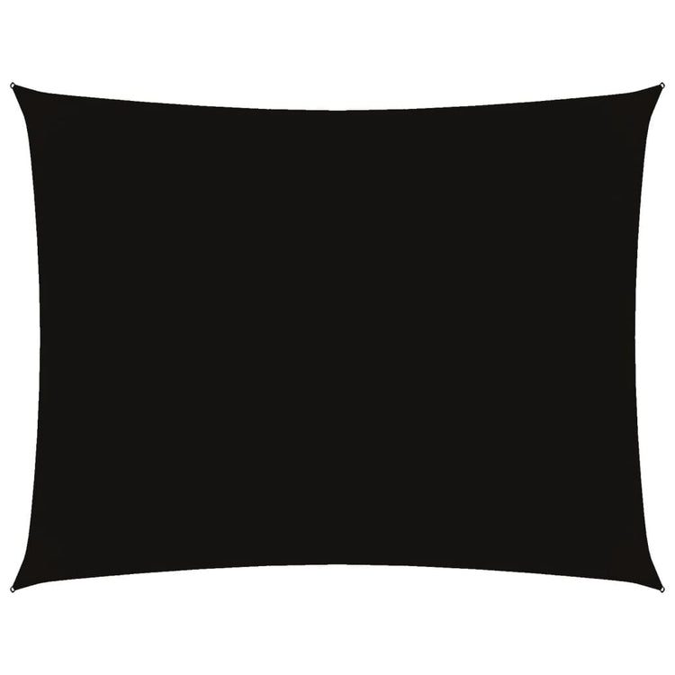Vidaxl zonnescherm rechthoekig 4x5 m oxford stof zwart