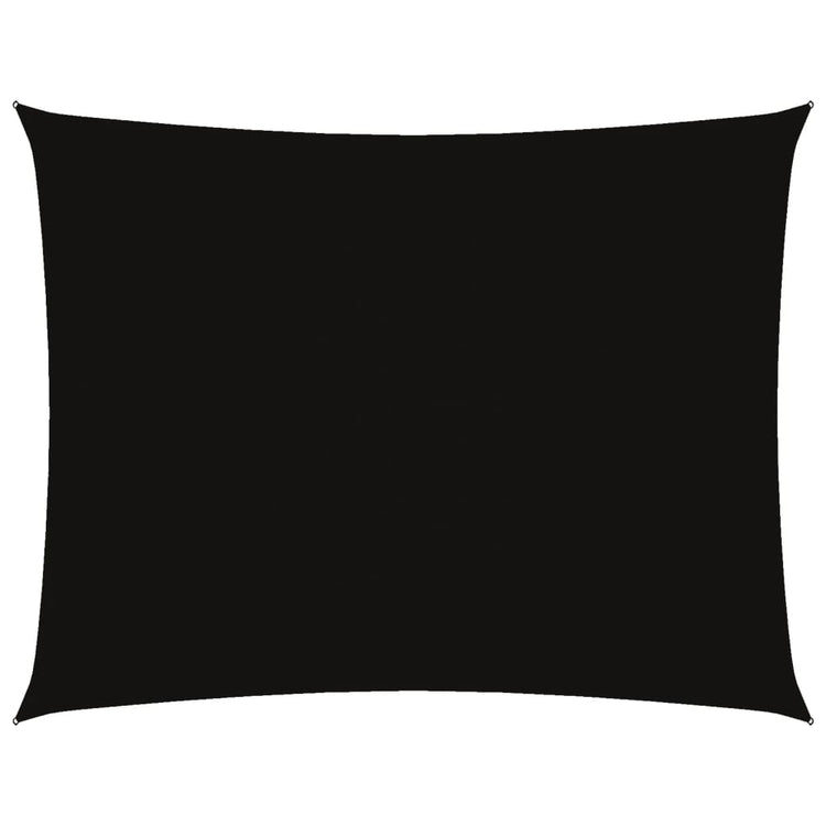 Vidaxl zonnescherm rechthoekig 5x7 m oxford stof zwart