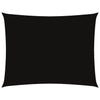 Vidaxl schaduwdoek rechthoekig 6x8 m oxford stof zwart