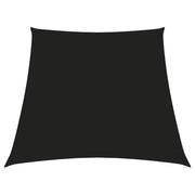 Vidaxl zonnezeil trapezium 2 4x3 m oxford stof zwart - afbeelding 1