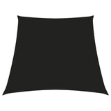 Vidaxl zonnescherm trapezium 3 4x3 m oxford stof zwart - afbeelding 1