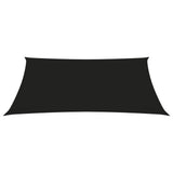 Vidaxl zonnescherm trapezium 3 4x3 m oxford stof zwart - afbeelding 2
