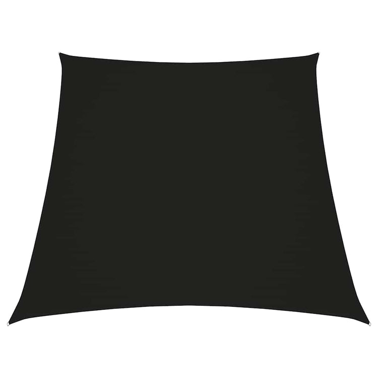 Vidaxl zonnezeil trapezium 3 5x4 m oxford stof zwart