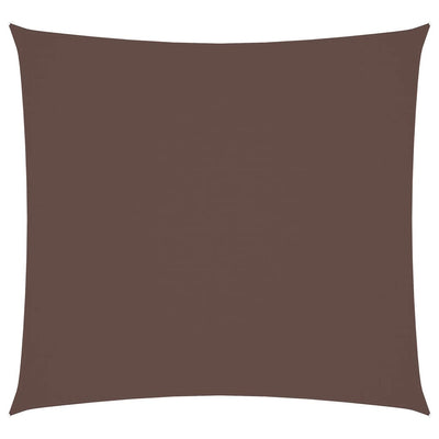 Vidaxl zonnescherm vierkant 2x2 m oxford stof bruin