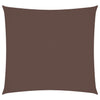 Vidaxl zonnescherm vierkant 3,6x3,6 m oxford stof bruin