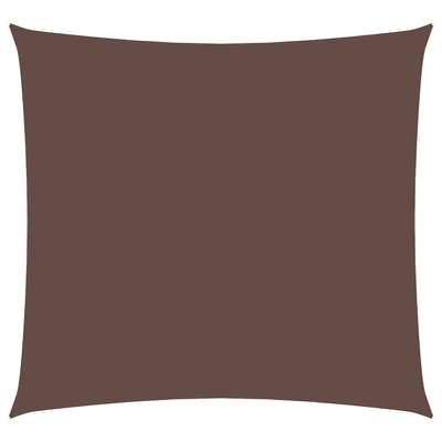 Vidaxl zonnescherm vierkant 4,5x4,5 m oxford stof bruin