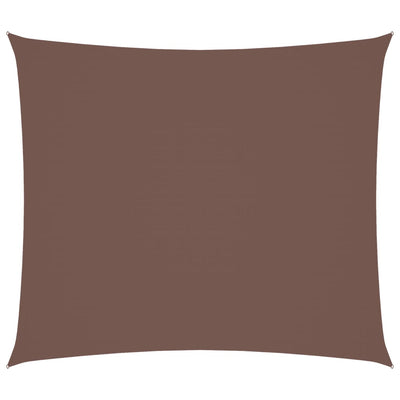 Vidaxl zonnescherm rechthoekig 2x2,5 m oxford stof bruin