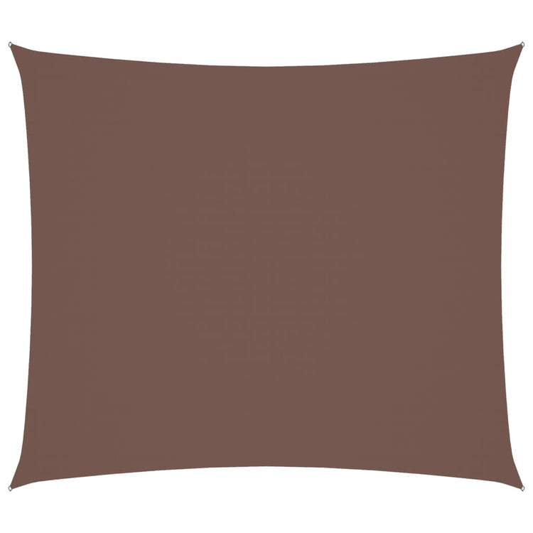 Vidaxl zonnescherm rechthoekig 2x2,5 m oxford stof bruin