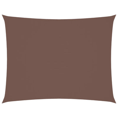 Vidaxl zonnescherm rechthoekig 2x3,5 m oxford stof bruin