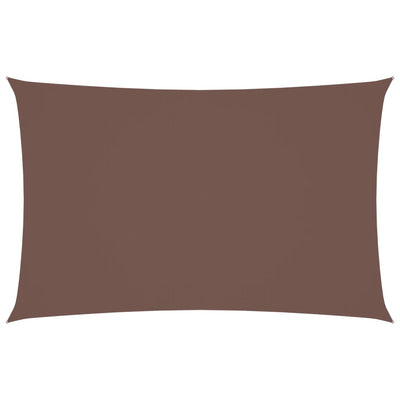 Vidaxl zonnescherm rechthoekig 2x4,5 m oxford stof bruin