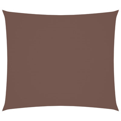Vidaxl zonnescherm rechthoekig 2,5x3 m oxford stof bruin