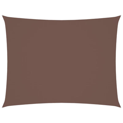 Vidaxl zonnescherm rechthoekig 2,5x4 m oxford stof bruin