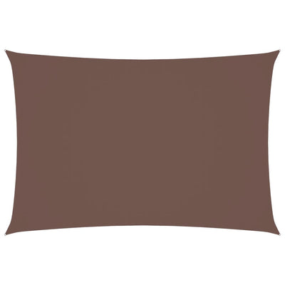 Vidaxl zonnescherm rechthoekig 2,5x4,5 m oxford stof bruin