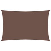 Vidaxl zonnescherm rechthoekig 2,5x5 m oxford stof bruin - afbeelding 2