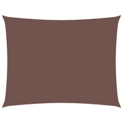 Vidaxl zonnescherm rechthoekig 3,5x4,5 m oxford stof bruin - afbeelding 2