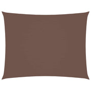 Vidaxl zonnescherm rechthoekig 5x6 m oxford stof bruin - afbeelding 2