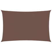 Vidaxl zonnescherm rechthoekig 5x8 m oxford stof bruin - afbeelding 2