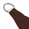 Vidaxl zonnescherm trapezium 3 4x3 m oxford stof bruin