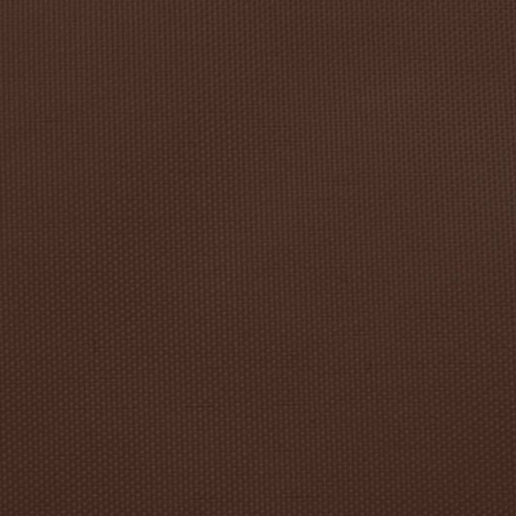 Vidaxl zonnezeil trapezium 3 5x4 m oxford stof bruin