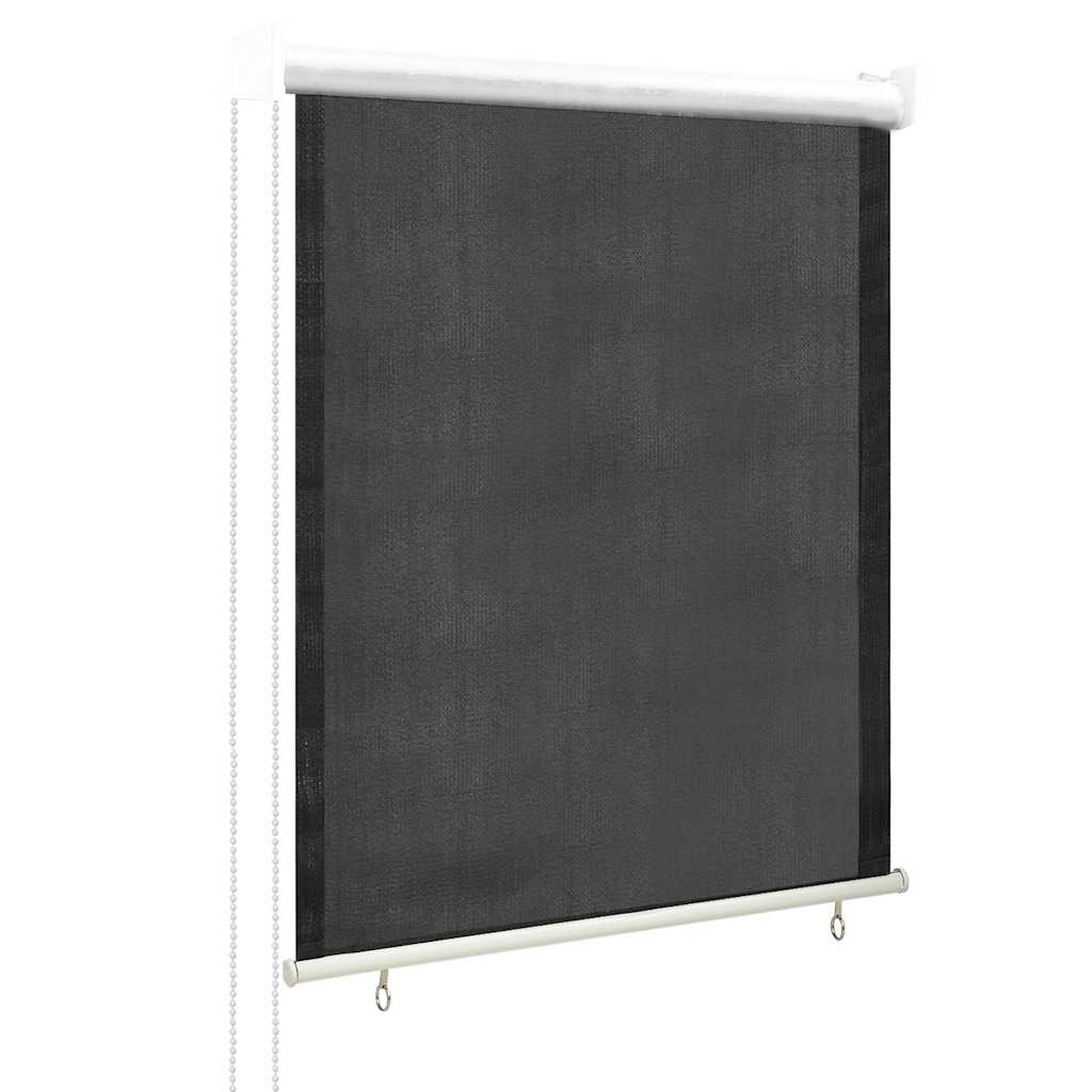 Vidaxl rolgordijn voor buiten 65(b)x140(h) cm antracietkleurig