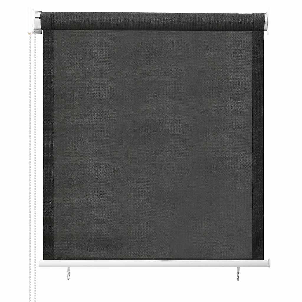 Vidaxl rolgordijn voor buiten 65(b)x140(h) cm antracietkleurig