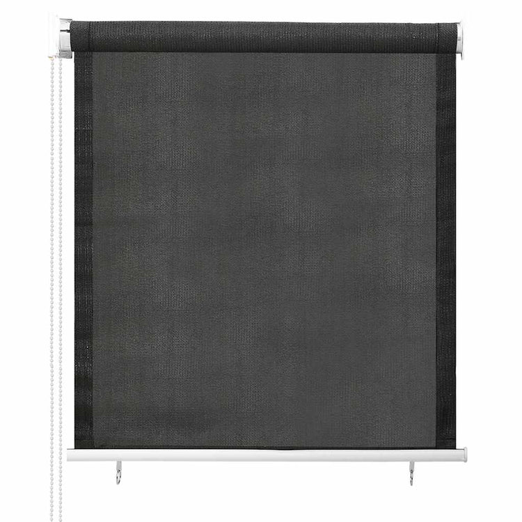Vidaxl rolgordijn voor buiten 65(b)x140(h) cm antracietkleurig