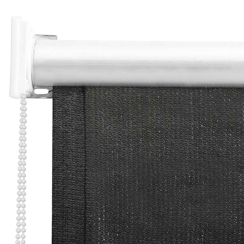 Vidaxl rolgordijn voor buiten 65(b)x140(h) cm antracietkleurig