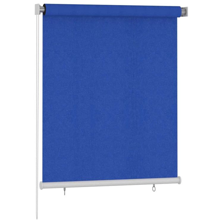 Vidaxl rolgordijn voor buiten 125(b)x140(h) cm hdpe blauw