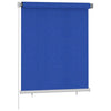 VidaXL Rolgordijn voor buiten 120x140 cm HDPE blauw